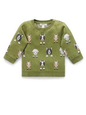 PUREBABY | Farm Friends Sweater